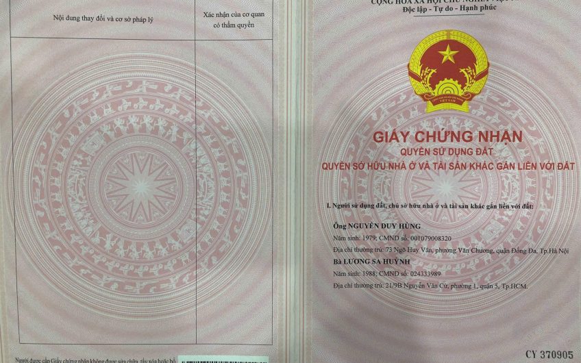 BÁN CĂN SỔ SẲN SANG TÊN LUÔN GIÁ 1.6 TỶ TẠI HQC PLAZA_BÌNH CHÁNH